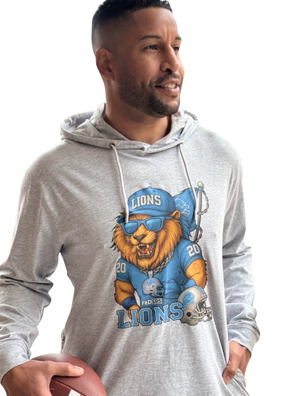 Lions Mascot Performance Hoodie