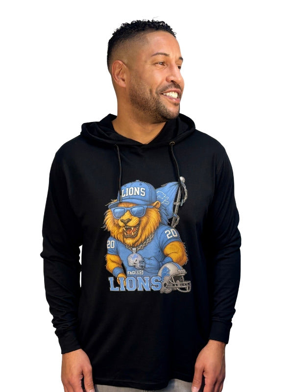 Lions Mascot  Performance Hoodie